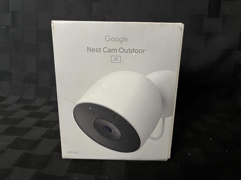 Google Nest Cam Outdoor Wired 2nd Gen Security Camera 2K HDR Snow New Open Box gallery