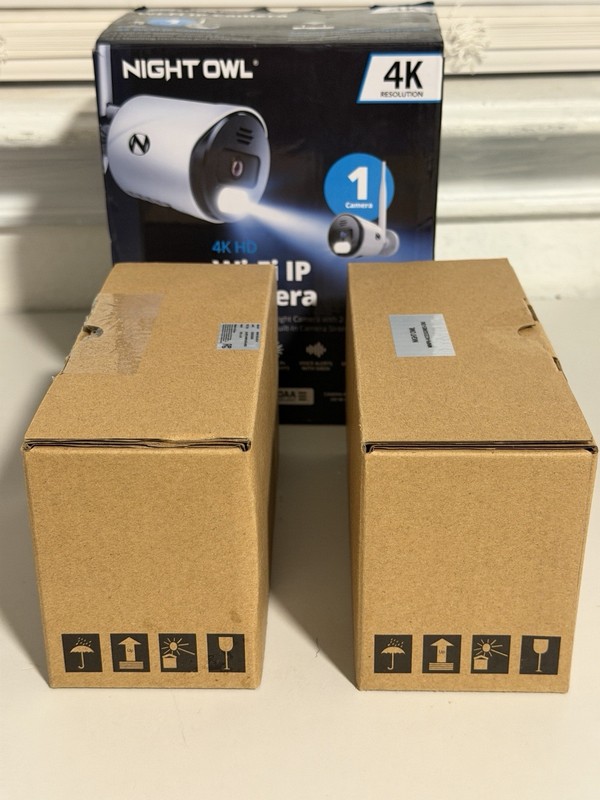 Night Owl Wi-Fi IP 4K HD Indoor/Outdoor Dual Spotlight Camera with 2-Way Audio gallery