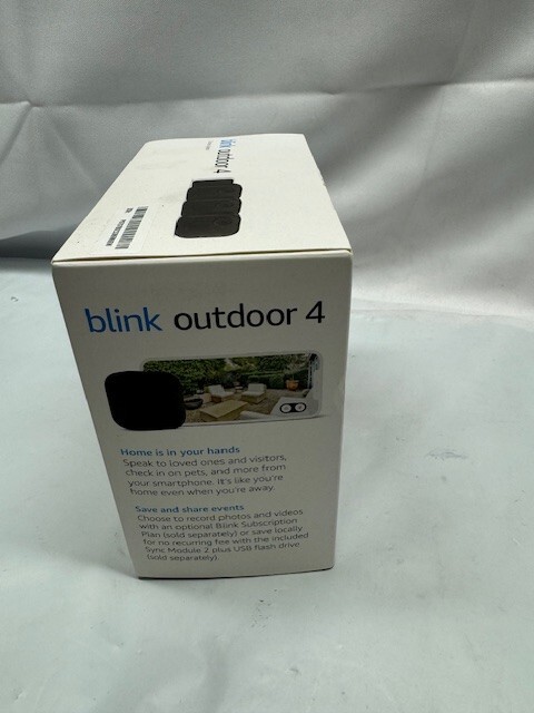 Blink Outdoor 4 1080p Wi-Fi Outdoor 3-Camera Security System - Black *New gallery