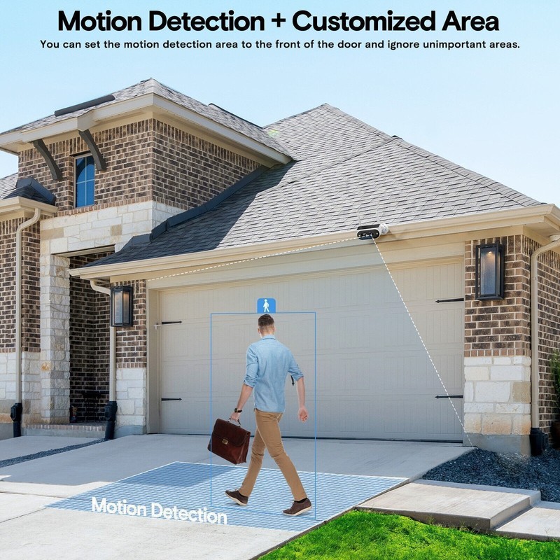 4MP Solar Wireless Security Camera System Outdoor 10CH NVR CCTV 5G/2.4G WiFi Pro gallery
