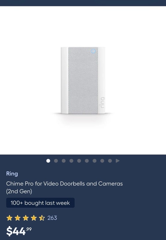 Ring Home Security System Bundle – 4 Cameras + Doorbell + Chime + 8 Batteries gallery