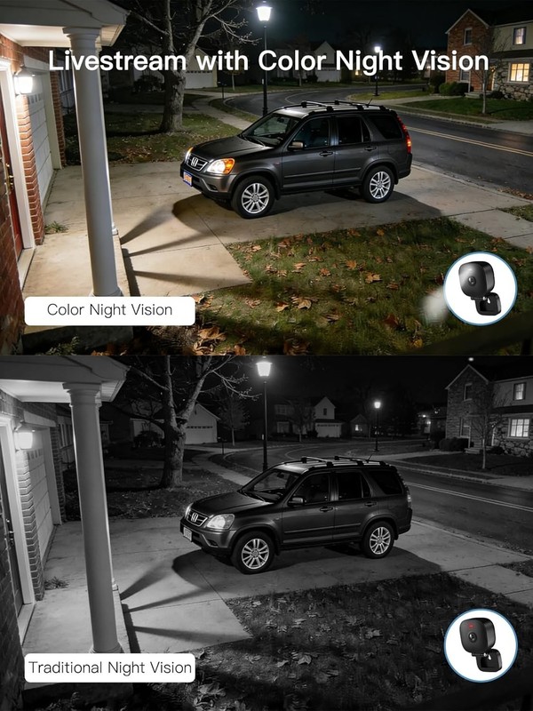 Versatile Security Camera for Indoor and Outdoor Use with Alexa Compatibility gallery