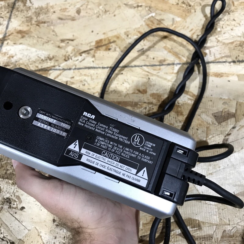 RCA TC5002 Low Light Color Camera Closed Circuit BNC with TC5002 Power Supply gallery