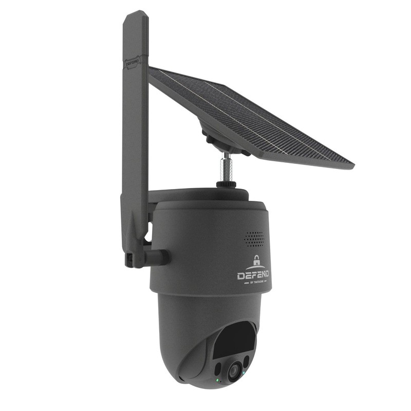 TACTACAM Defend 360 LTE Cellular Security Camera 4K Photo 1080p 360° PTZ Solar gallery