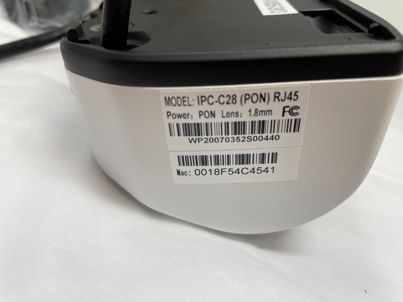 NEW ICTC Global Security Camera IPC-C28, RJ45, PON 1.8mm Lens gallery