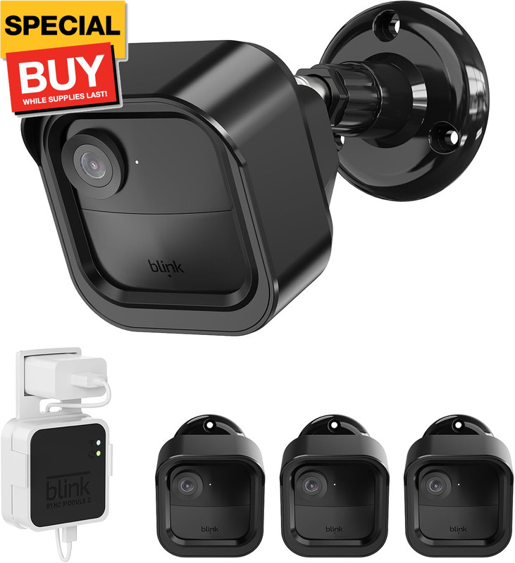 All-New Blink Outdoor 4 (4th Gen) Camera Mount, Weatherproof Protective Housing