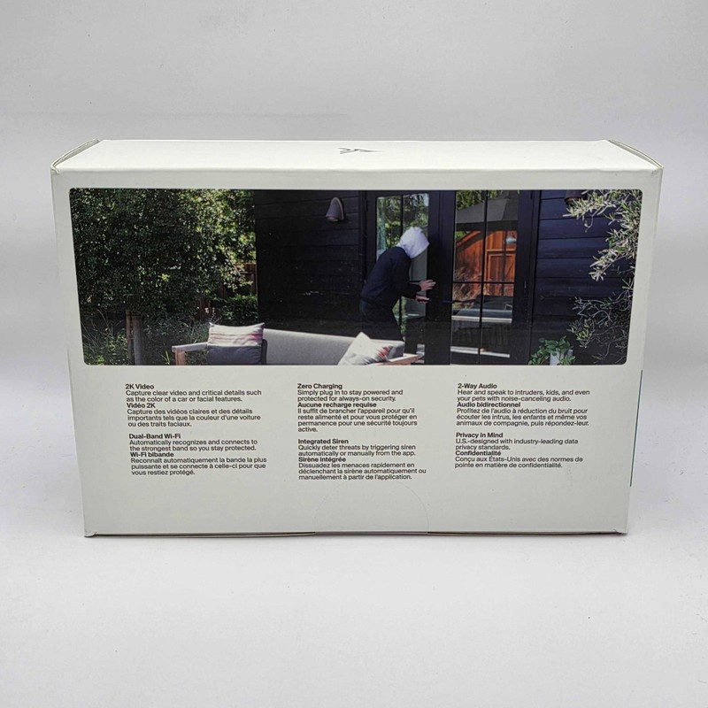 Arlo Essential 2K Indoor / Outdoor Security Cameras 2025 Wired 2-Pack White NIB gallery