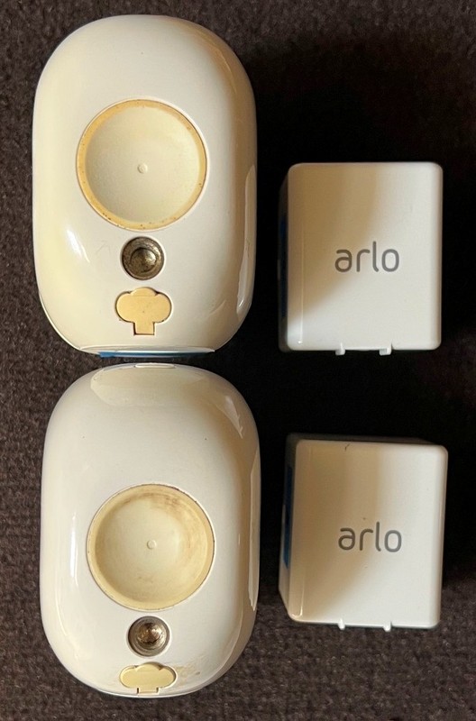 2X NETGEAR Arlo Pro 2 VMC4030p 1080P Wireless camera Surveillance Security gallery
