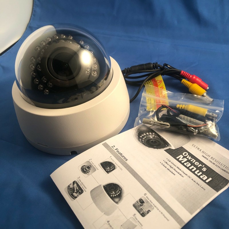 Versiton DKR-V301 SuperView 2.8-12mm Indoor Dome Security Camera 960H 700TVL