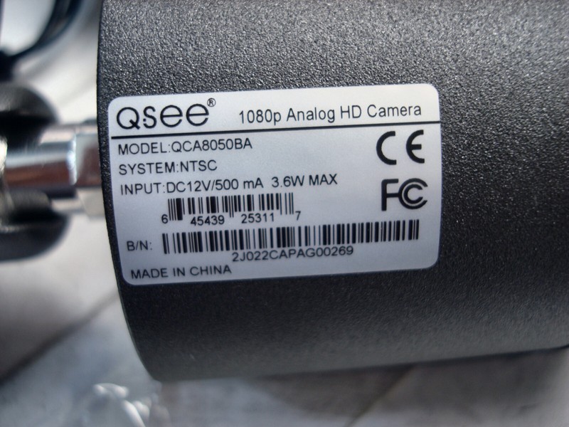 Q-See QCA8050BA 1080p Analog HD BNC Security Camera Black PLUS 60' Cable gallery