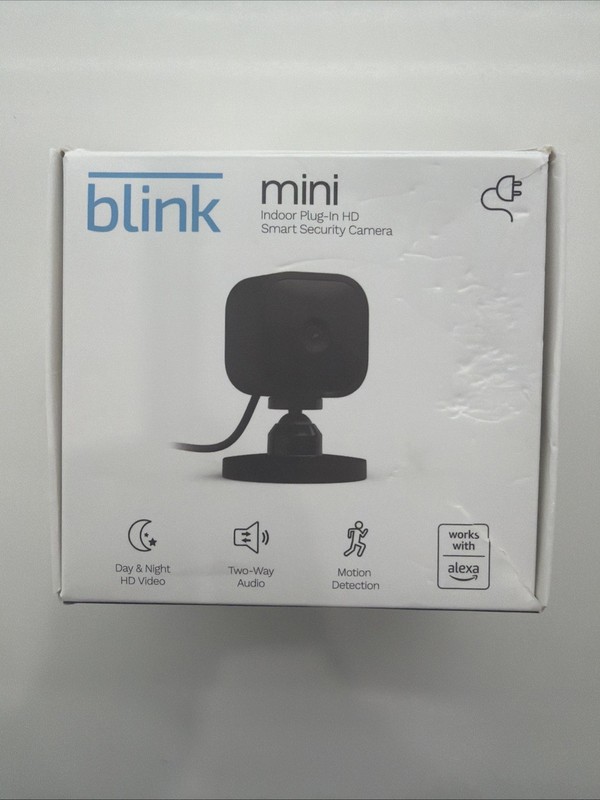 Blink Mini Indoor 1080p Wireless Security Camera - Black