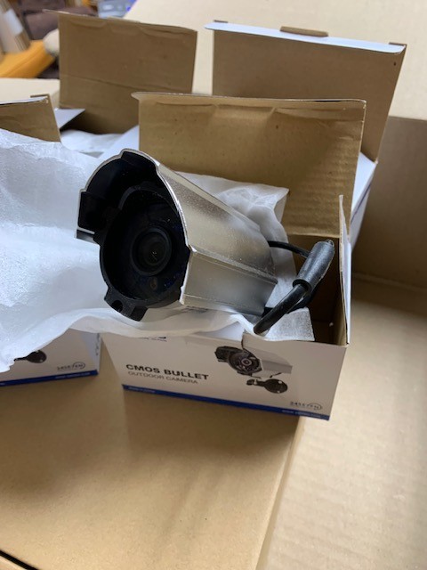Outdoor ZMODO CMOS Bullet Cameras, set of 4. gallery