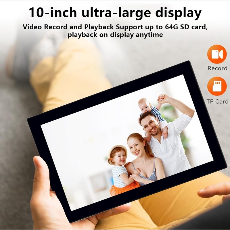 Xavhal Intercoms Wireless for Home, Video intercom System for Home,1080P door... gallery