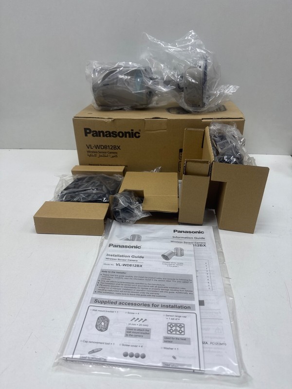 Panasonic VL-WD812BX Wireless Sensor Camera