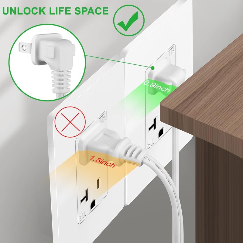Extra Long Power Cord for Blink XT3/XT2/Mini - White gallery