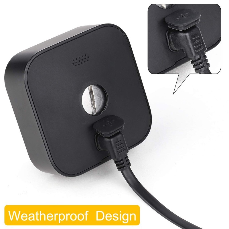 25ft Outdoor Power Cord for Blink Cameras - Weatherproof Charging Cable, 3 Pack gallery