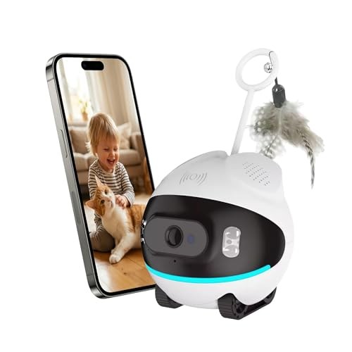Smart Pet Camera Robot 1080p 2 Way Audio Night Vision gallery