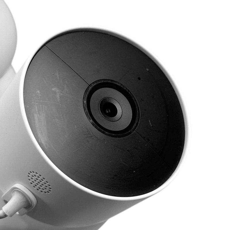 Google Nest Cam With Floodlight Smart Security Camera White GPLE9 (READ) gallery