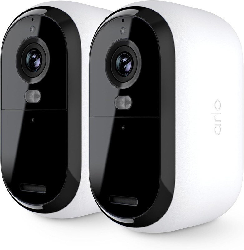 Arlo Essential Security Camera 1080p HD, Outdoor – Indoor, 2nd Gen, Wireless