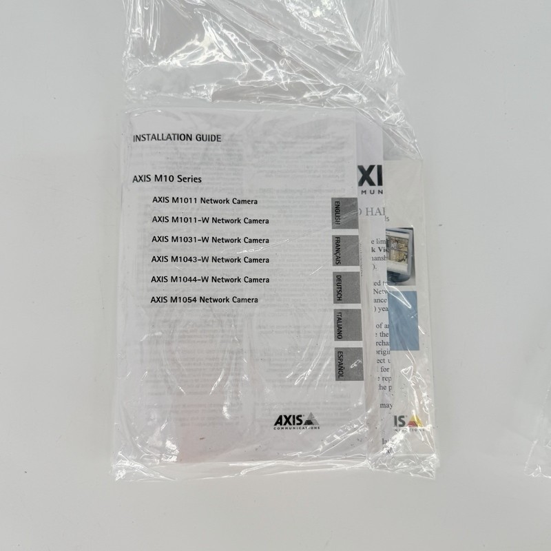 Axis M1054 Network IP Security Camera NO Box w/ Power Adapter Mount Kit PoE gallery