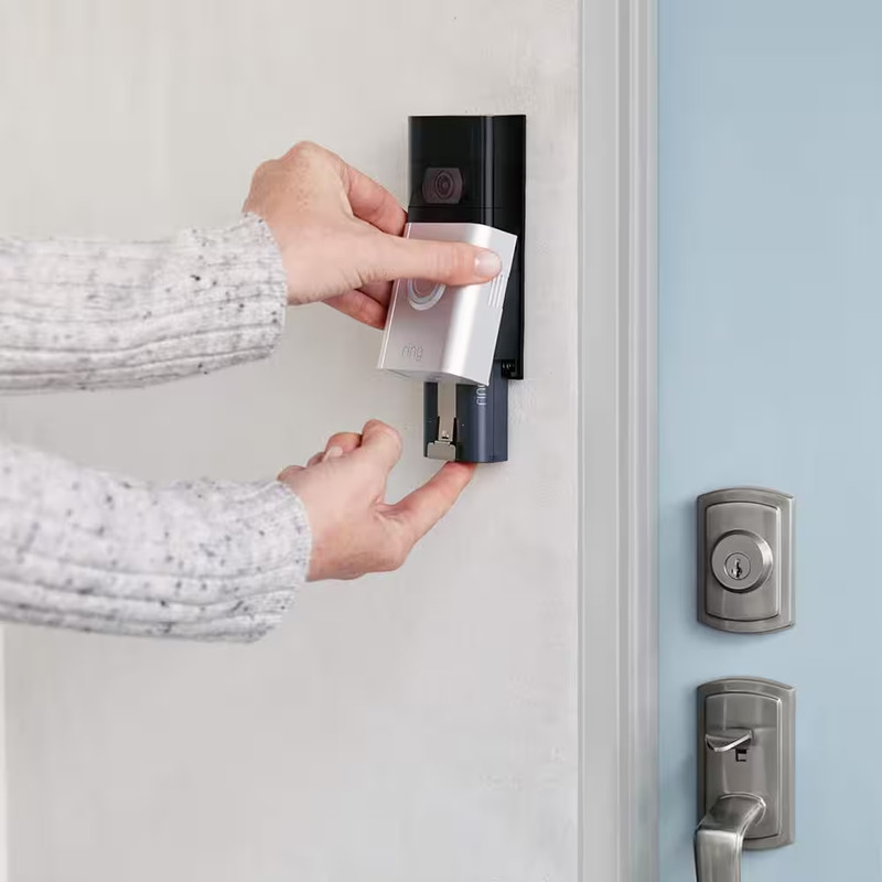 Ring Doorbell Battery Pack Quick Release Rechargeable Backup Power Doorbell Cam gallery