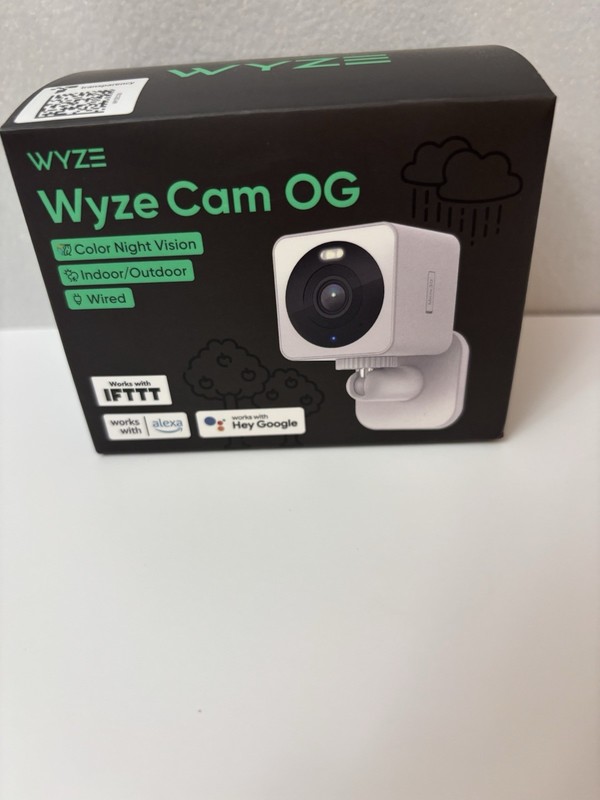 Wyze Cam OG Indoor/outdoor Security Camera 1080p Full HD Open Box