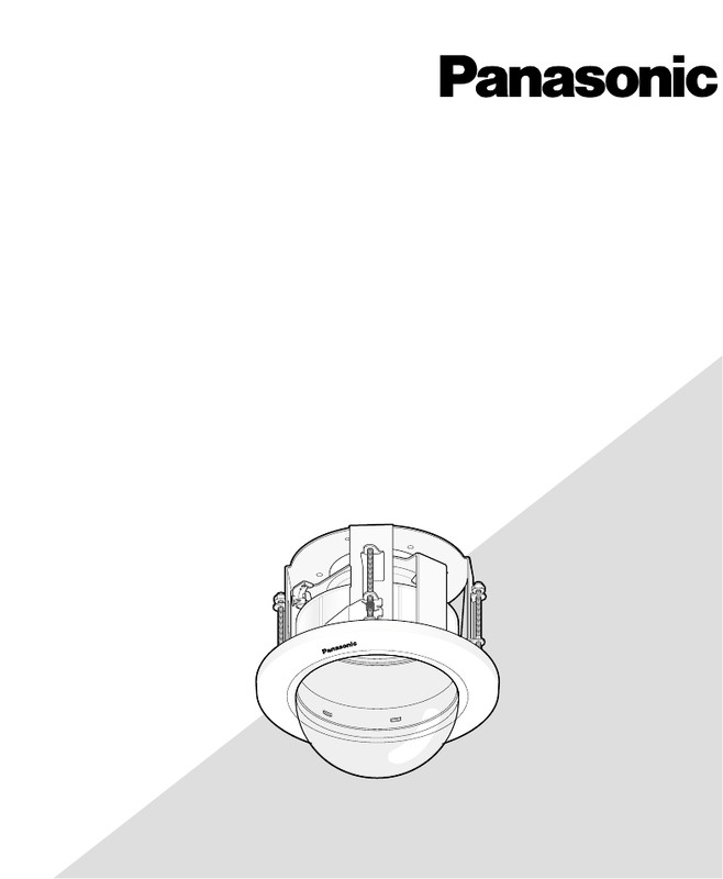 PANASONIC WV-Q151C RECESSED CEILING MOUNT FOR WV-NS202