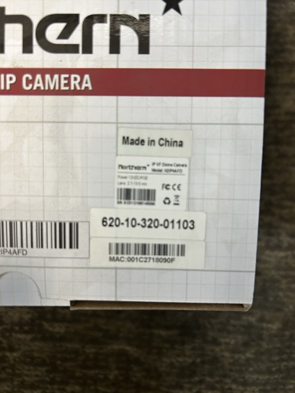 Northern Outdoor IP 66,2.7-13.5mm 4MP IP 100" IR WDR PoE Dome camera-#N2IP4AFD gallery