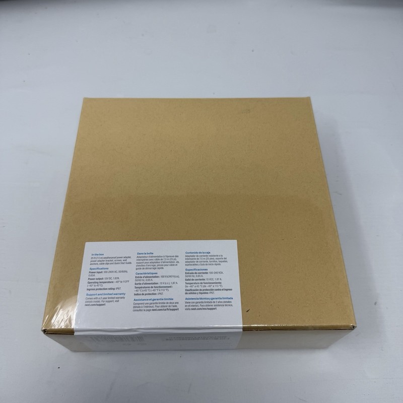 NEW SEALED Nest Cam IQ Outdoor Weatherproof Power Adapter A0070 gallery