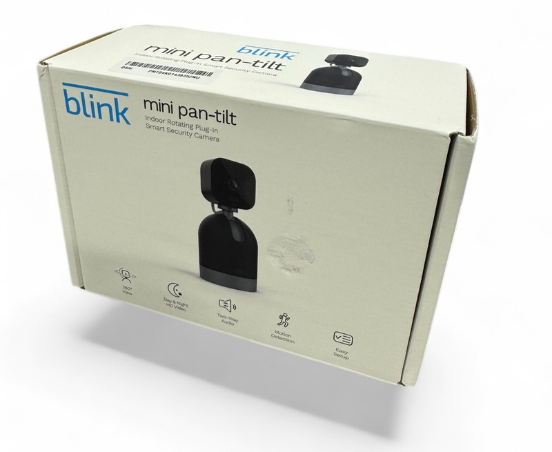 ✅ Blink Mini Pan-Tilt Indoor Rotating Plug-In 1080 HD Smart Security Camera ✅