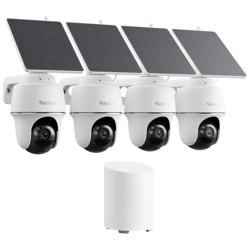 Dual-Band Solar Security Camera REOLINK 5MP Pan Tilt Kit