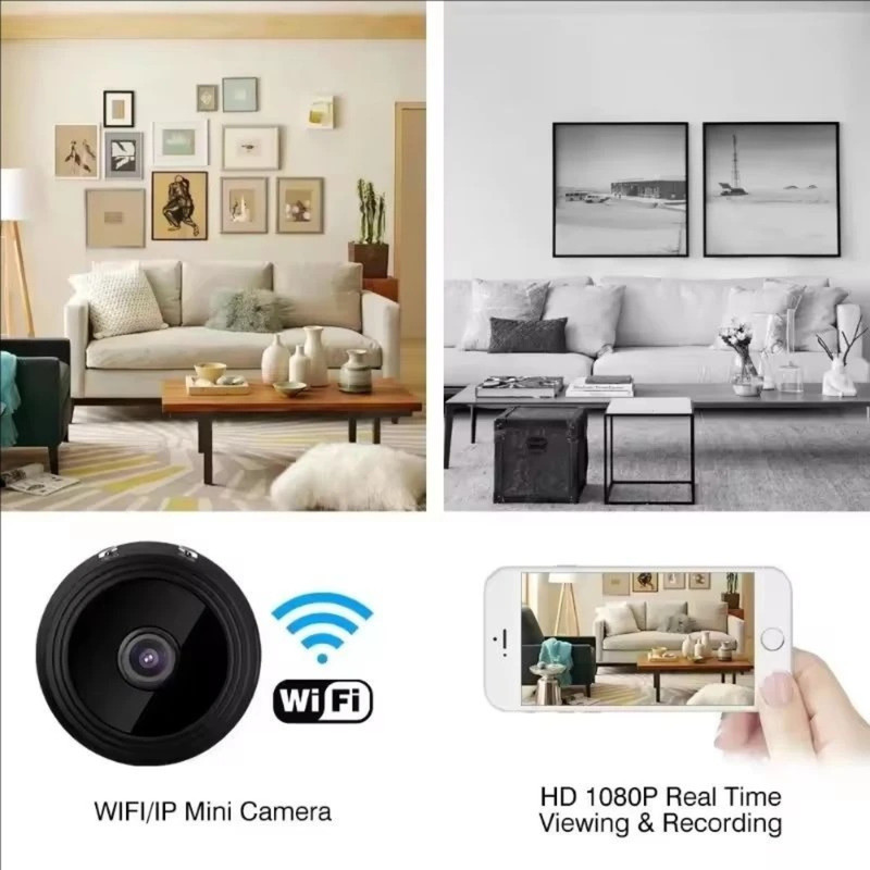 Mini Wireless Record Camera WiFi IP Home Security DVR Night Vision HD USB 1080P gallery