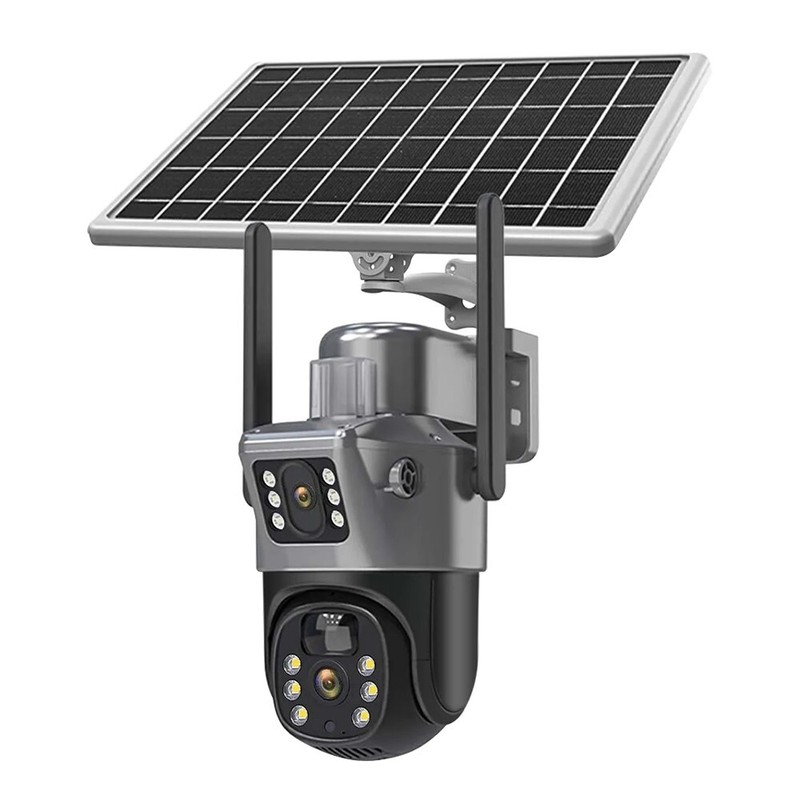 Sansco WIFI 4MP Wireless Solar Camera CCTV Night Vision Security Surveillance