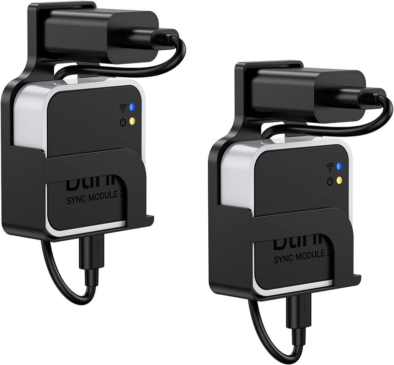 Outlet Wall Mount Compatible with Blink Sync Module 2 with Short Cable 2 Pack,Mo