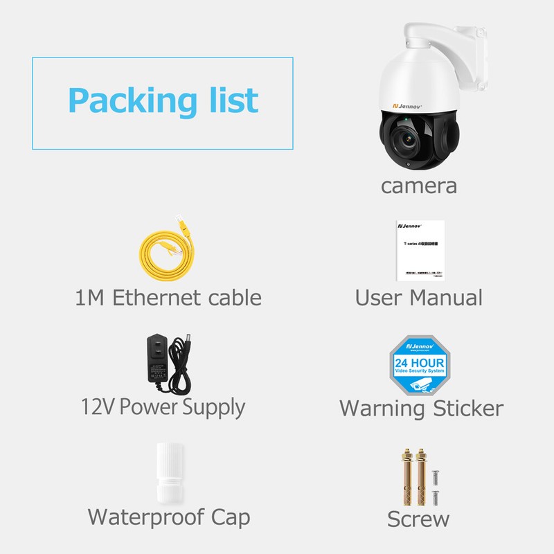 4K POE IP Security Camera 30X Zoom Two Way Audio AI Detection Night Vison 358ft gallery