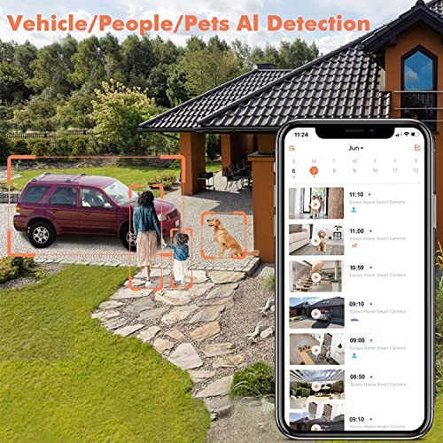 Upgrade Solar Camera Security Outdoor Wireless, Wireless Black Solar Camera gallery