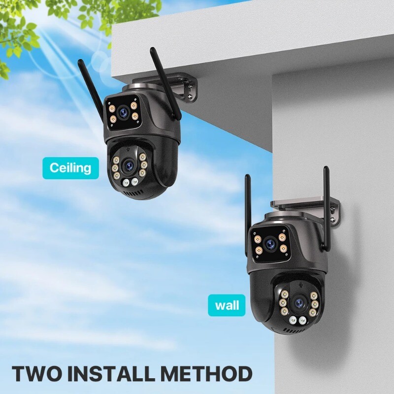 6K HD WiFi Security Camera 4K 8MP Outdoor PTZ Ai Human Detect Video Surveillance gallery