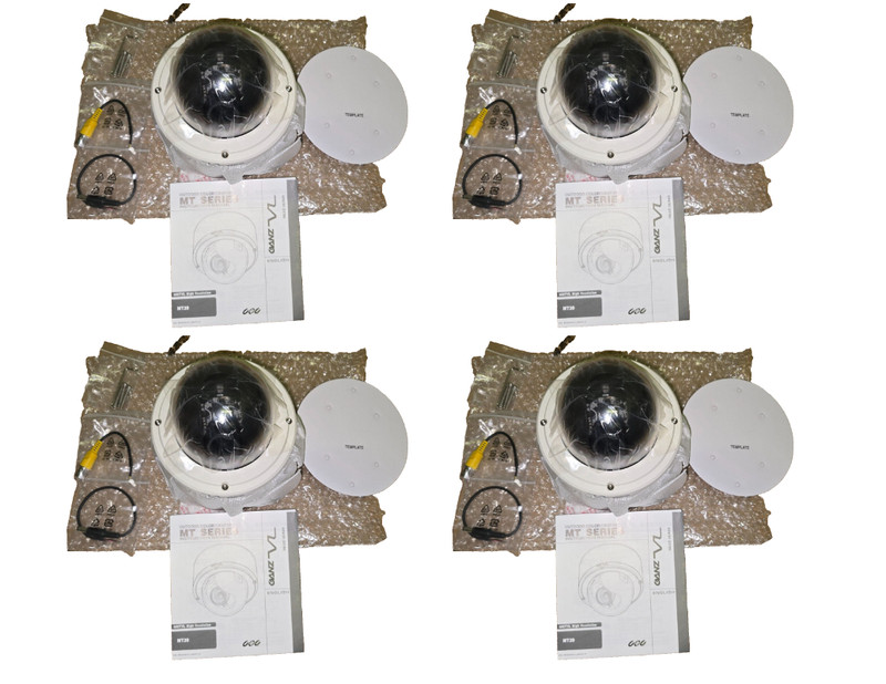 Ganz MT39 | Outdoor Camera | Lot 4 | 600TVL | WDR, IR MiniDome | 4-Port PS | NEW