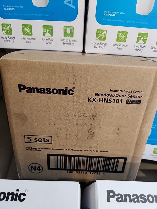 NEW Panasonic Alarm Home Network System Video Camera Monitoring Kit New Sealed gallery