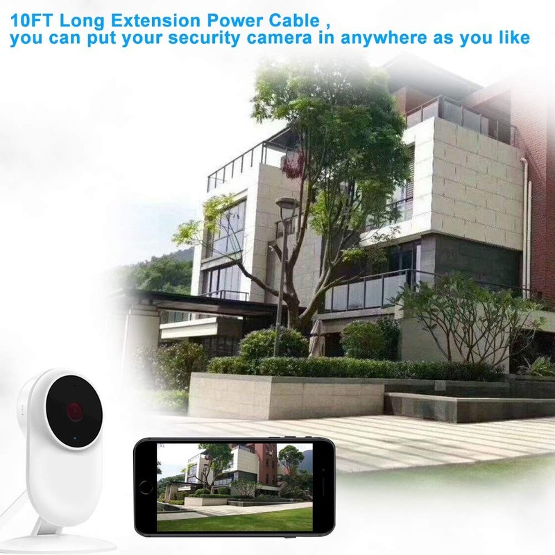 2-Pack 10FT USB Power Extension Cable for Wyze Cam,WyzeCam Pan,YI Home ,Nest-... gallery