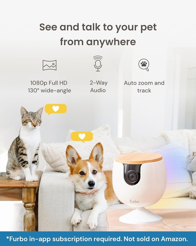 Mini Pet Camera [Subscription Required] Unlock Camera w/Paid Plan Home Security gallery