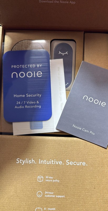 Nooie Cam Pro 2K Wireless Security Camera System w/Base Station IP65 Night... gallery