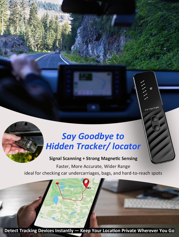 Hidden Camera Detectors, Anti Spy Bug Camera Finder & GPS Tracker Detector, A... gallery