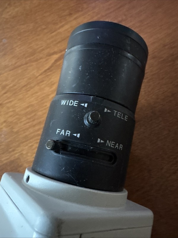 JAVS CCTV Camera JAV-JC11N Untested With Lens Fuji on YV10x5B-2 1:1.3/5-50mm gallery