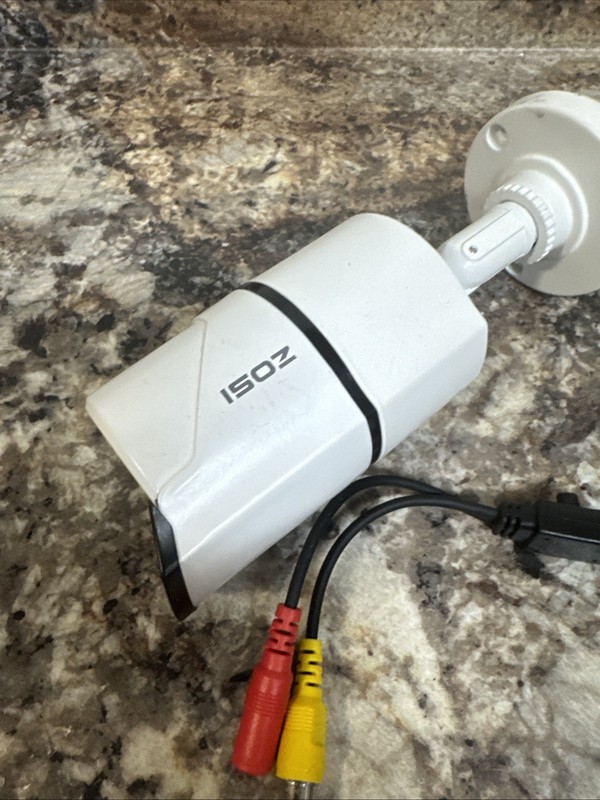 Zosi ZG2612C HD Bullet CCTV Camera Outdoor Weatherproof White BNC Wired gallery