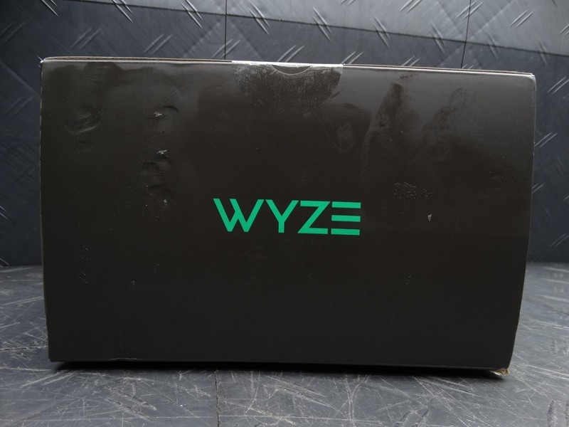 WYZE Wired Outdoor Wi-Fi Floodlight v2 Home Security Camera with 2K Video Black gallery