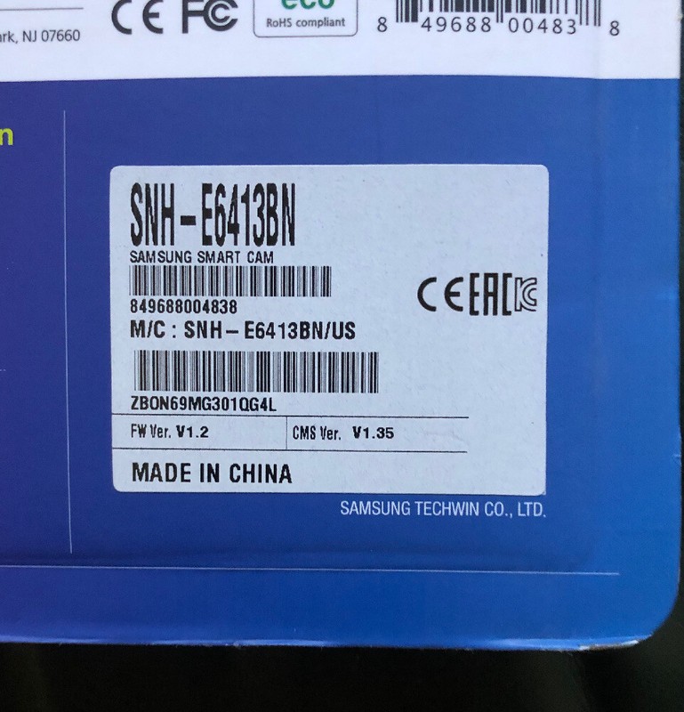 Samsung SmartCam IP HD 1080p WIFI Camera # SNH-E6413BN w/ FREE 16GB SD Card gallery