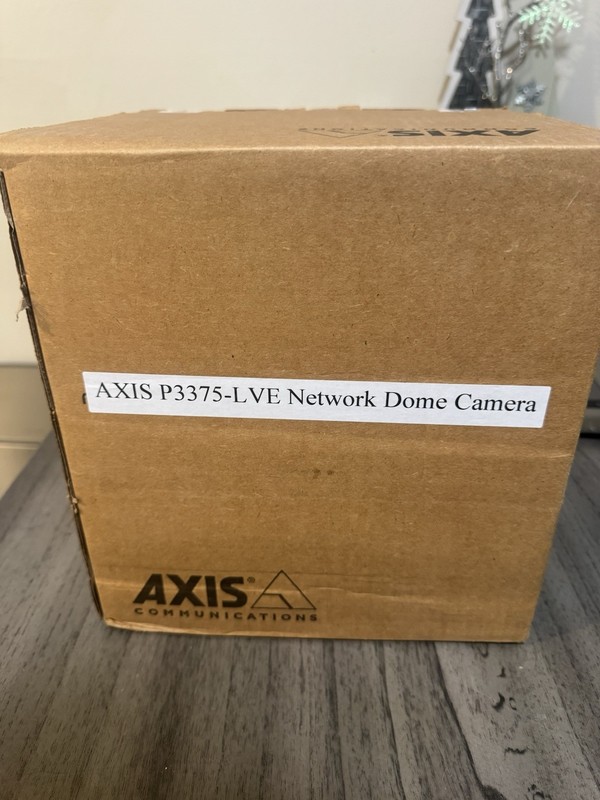 Axis P3375-LVE Network Dome Camera 1080p PoE White – 01063-001