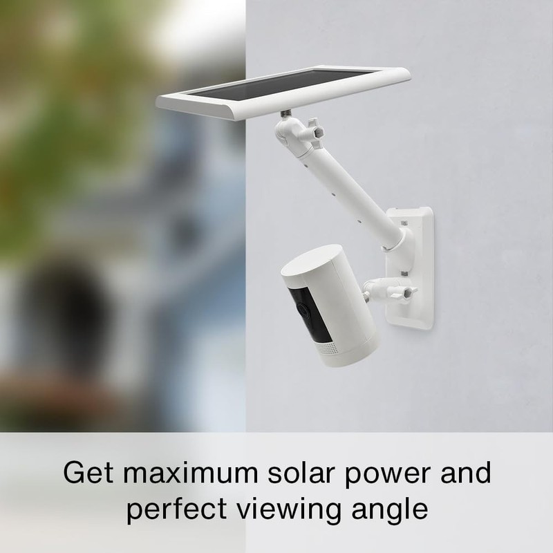 2-in-1 Wall Mount for Ring, Arlo, and Cameras & Solar Panels with 1/4"-20 Scr... gallery