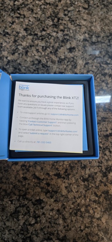 Blink XT2 Wi-Fi 1080p Indoor/Outdoor Security Camera NEW Open Box Unused gallery